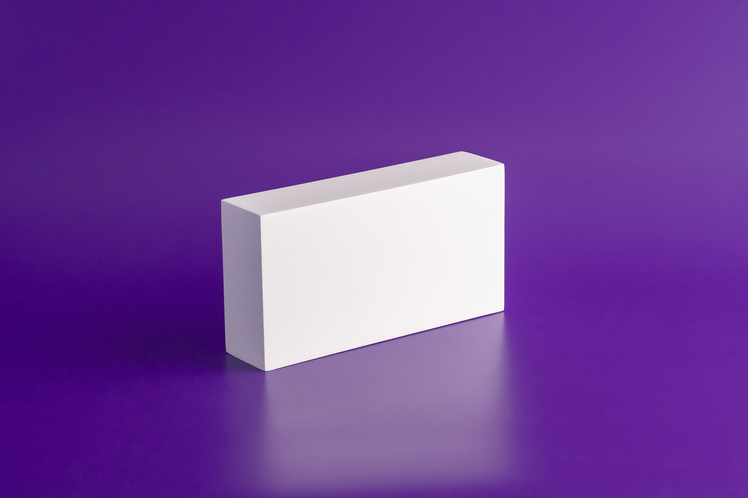 White Rectangle Prop • Small